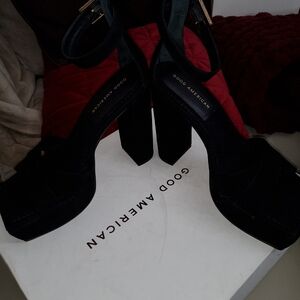 Good American Black Women's Heels